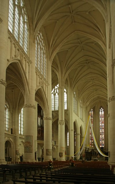 Ansicht des Kirchenschiffs nach Osten von French School